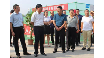 阜陽市住房和建設(shè)委員會(huì)黨組書記海闊率隊(duì)考察博世科鄉(xiāng)鎮(zhèn)污水處理項(xiàng)目