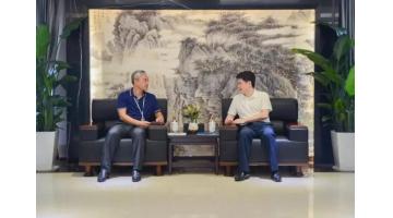 共青團廣西區(qū)委書記李楚蒞臨博世科座談交流